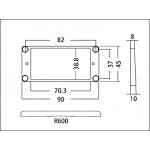 Pickup Ring ES-R2-BK(R)